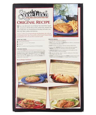 Shore Lunch Fish Breading/Batter Mix  Original Recipe  56-Ounce Family Size (Pack of 1) - Buy Online on GoSupps.com