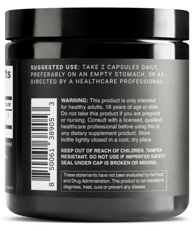 Toniiq Ultra High Strength Glutathione Capsules - 1000mg Concentrated Formula - 98%+ Highly Purified and Bioavailable - Non-GMO Fermentation - 60 Capsules Reduced Glutathione Supplement 60 Count (Pack of 1) - Buy Online on GoSupps.com