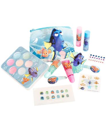 Disney Pixar Finding Dory Beauty Kit: Lip Gloss, Balm, Press-On Nails, Files, & Stickers - Buy Online on GoSupps.com