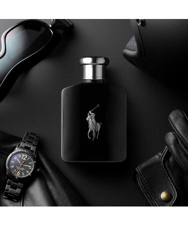 Ralph Lauren - Polo Black - Eau de Toilette - Men's Cologne - Woody & Fresh - With Patchouli Sandalwood and Mandarin - Medium Intensity 6.7 Fl Oz (Pack of 1) - Buy Online on GoSupps.com