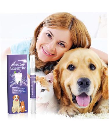 2Pcs Pet Oral Repair Gel 20g Pet Oral Repair Gel for Dogs Cats Pet Mint Breath Freshener Tooth Pen Removing Tartar Pet Toothpaste for Dog Cat - Buy Online on GoSupps.com