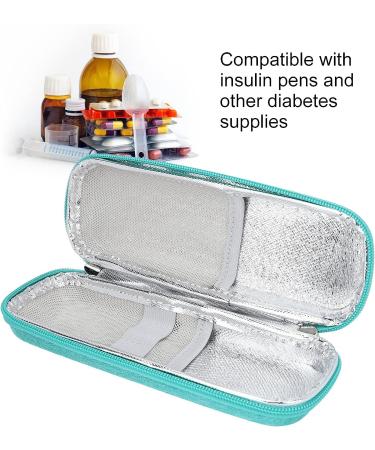 Insulin Cooler Portable Storage for Diabetes Daily Use - Green - Buy Online on GoSupps.com