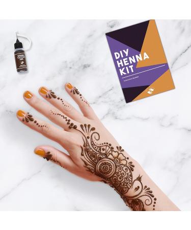 Gift Republic DIY Henna Personalised Kit Gift Tin Multicolour - Buy Online on GoSupps.com