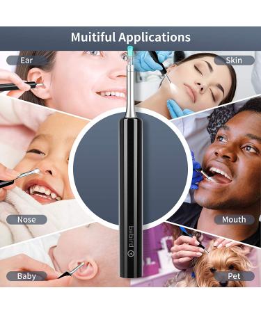 Enjoyee Wireless Ear Wax Removal Kit with 1080P HD Ear Camera for iPhone, iPad & Android - Black - Buy Online on GoSupps.com