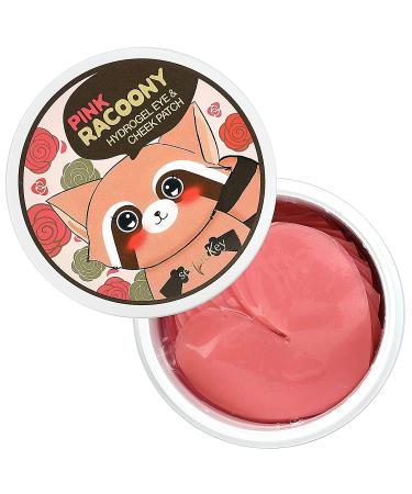 Secret Key Pink Racoony Hydro Gel Eye & Cheek Patch | 60 Patches for Hydration & Brightening - Buy Online on GoSupps.com