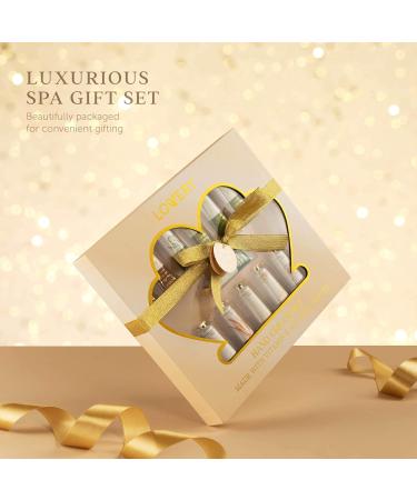 Fathers Day Aromatherapy Lotion Gift Box - Shea Butter Hand Cream Set for Men & Women - Coconut Scented - Self Care Spa Package - Travel Size - 15 Pcs - Buy Online on GoSupps.com