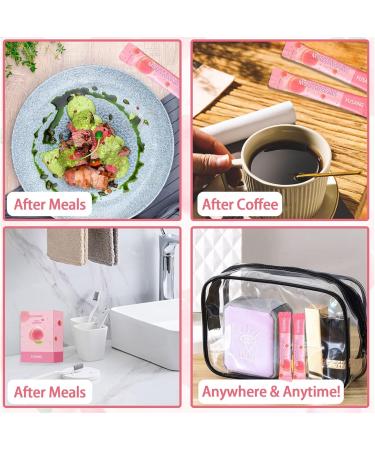 Travel Size Mouthwash 20 Pack - Peach Flavored Mini Fresh Breath Toiletries | Portable Hotel Essentials - Buy Online on GoSupps.com