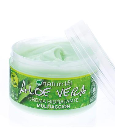 NATURDEL Aloe Vera Multipurpose Moisturizer 250ml | Hydrating Face Hands & Body Cream - Ideal for All Skin Types | International Shipping - Buy Online on GoSupps.com