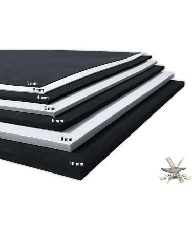 EVA Foam Cosplay - 2mm (1mm to 10mm) - Black or White - 14 x 39 Sheet - Ultra High Density 85 kg/m3 - by The Foamory 2mm - Thickness Black - Buy Online on GoSupps.com