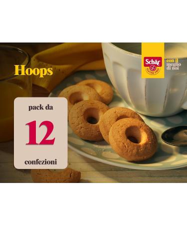  Sch r Sch r Honey Hoops Gluten Free Dough Cookies & Palm Oil Breakfast Perfect Vegetarian 12 Packs 200g - Buy Online on GoSupps.com