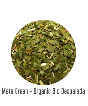 Organic Green Mate Tea 1 kg - Premium Yerba Mate Loose Leaf 95% Large Leaves Traditionally Harvested & Dried | Authentic Brazilian Tea - Buy Online on GoSupps.com