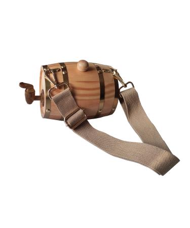 Bernhardiner rescue barrel collar Bernhardiner-barrel band for dogs 1/2 liter barrel with adjustable rings for pets (L3/4 liters of barrel) Bernhardiner Fasskommen L3/4 liter barrel