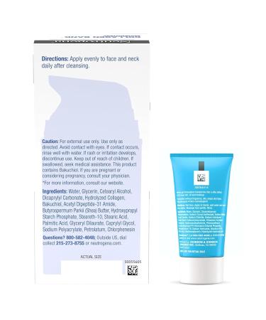 Neutrogena Collagen Bank Face Moisturizer Daily Anti-Aging Face & Neck Firming Collagen Cream Bakuchiol & Micro-Peptides Face Lotion Support Skin s Natural Collagen for Visibly Plump Skin 2 fl.oz 2 Fl Oz (Pack of 1) Col  - Buy Online on GoSupps.com
