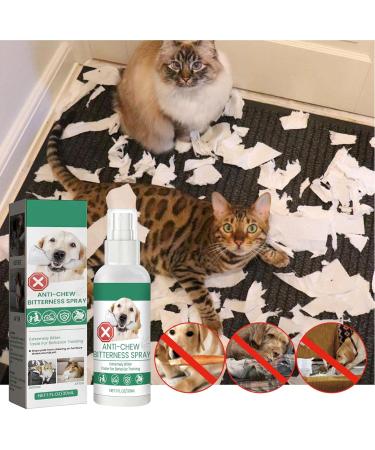 Halatua Anti-Chewing Spray for Dogs | Natural Bitter Spray to Stop Chewing & Licking | 1.1 Fl Oz - Buy Online on GoSupps.com