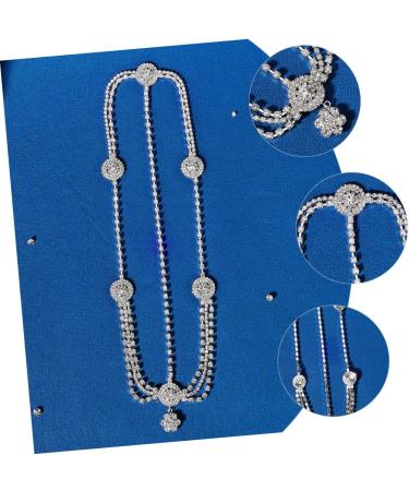 NUSITOU Rhinestone Headband Tassel Rhinestones Headband Head Chain Rhinestone Tassel Headband Hair Chain Rhinestone Head Chain Headpiece Head Chain Headband for Head Jewelry - Buy Online on GoSupps.com