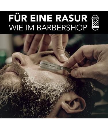 Anthony Brown Silver Razor Set - Precision Blade Head Changeable Blades & Etui | International Shipping Available - Buy Online on GoSupps.com