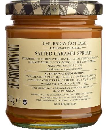 Thursday Cottage Salted Caramel Spread 210g - Buy Online on GoSupps.com