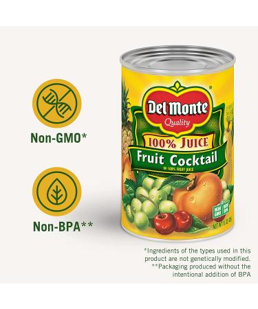 Del Monte Foods 100% Fruit Cocktail 15 Oz - Buy Online Now! - Buy Online on GoSupps.com