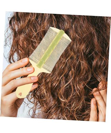 INOOMP 6 pi ces Lot de Peignes Anti-pelliculaires Double Face Dents Fines pour Adultes Gar on Fille et Animaux Manche Long Ergonomique Vert et Noir D m lage et Soin Du Chevelu - Buy Online on GoSupps.com