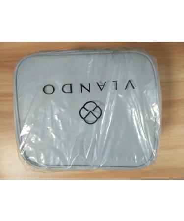 Vando Travel Cosmetic Bag - Waterproof Makeup Organizer for Women Girls & Men | Large Leather Makeup Case - Buy Online on GoSupps.com