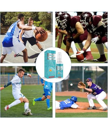 Natural Athlete's Foot Treatment Spray for Feet Itch, Sweat, Peeling & Blisters - Buy Online on GoSupps.com