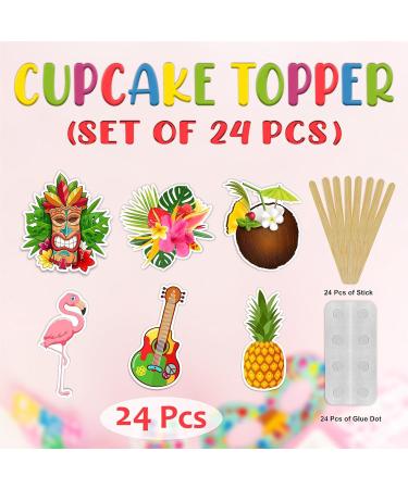Seyal Aloha CupCake Topper Seyal Aloha Cupcake Topper - Buy Online on GoSupps.com