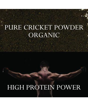Foothills Naturals Organic Cricket Powder - 1 pound /454g - Pure Keto Paleo Sustainable Superfood - Buy Online on GoSupps.com