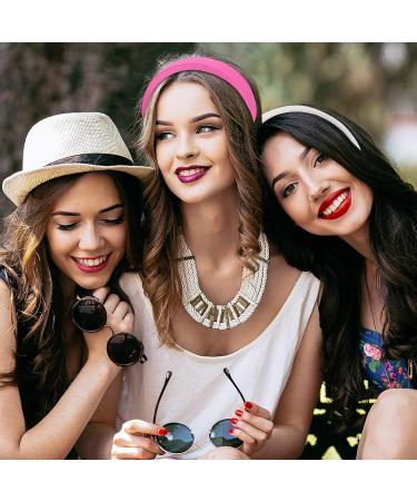 ZLSPTK 6Pcs Non Slip Women's Headbands - Thin Hair Hoops for Face Washing - Fashion Accessories for Girls and Teens - Solid Simple Headbands - Buy Online on GoSupps.com