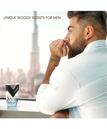 Sapil Iconic Perfume for Men - Long-lasting Dubai Perfume - Aromatic Woody EDP Spray - 3.4 Oz (100 ml) - Arabic Cologne for Men - Enticing Fragrance for daily Use - Buy Online on GoSupps.com