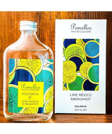 Pomellos Eau de Cologne by eeose (Lime Mexico & Bergamot 250ml) - Buy Online on GoSupps.com
