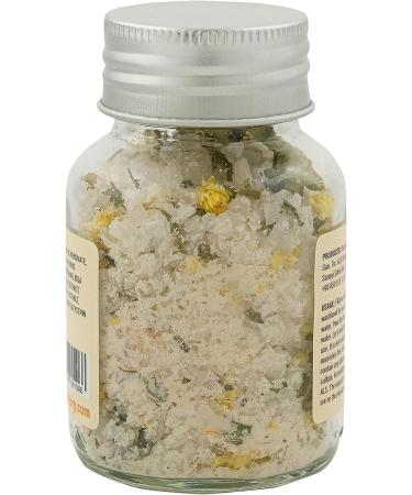 Melissa Bath Salt 4.23 oz Glass Jar - Mineral-Rich Luxury Detox Scrub with Essential Oils for Aromatherapy - Private Spa Experience - Buy Online on GoSupps.com