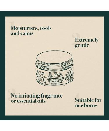 Baby Napiers Starflower Cream for Dry Skin | Extremely Gentle Cream Suitable for Newborns | 100ml - Buy Online on GoSupps.com