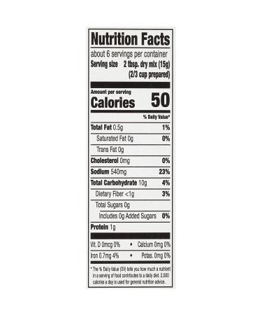 Zatarain's Toufe Base 3.2 oz - Pack of 12 - Buy Online on GoSupps.com