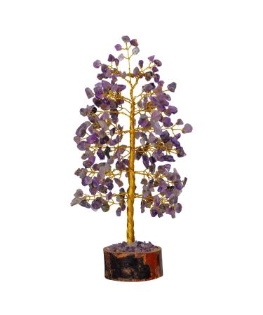 ABHISUBYA Money Tree - Amethyst Crystals - Tree of Life - Healing Crystals - Feng Shui - Witchcraft Supplies - Crystal Tree - Good Luck Gifts - Spiritual Gifts for Women Design014