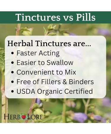 Herb Lore Organic Goodnight Tincture - Liquid Sleep Aid Drops with Valerian Root & Passion Flower Extract for Adults & Kids - Melatonin Free Herbal Sleep Supplement, 2 fl oz 2 Fl Oz (Pack of 1) - Buy Online on GoSupps.com