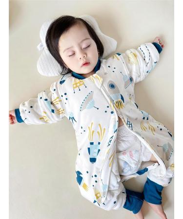 Chilsuessy Baby Sleeping Bag with Feet 2.5 Tog | Winter Wearable Blanket for Boys and Girls | Spaceship Design | 2-3 Years Size - Buy Online on GoSupps.com