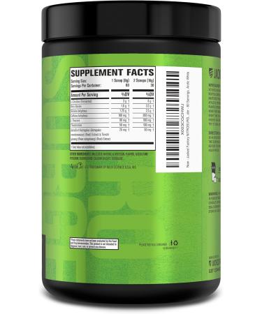 Jacked Factory NITROSURGE Pre Workout Supplement - Endless Energy Instant Strength Gains Clear Focus Intense Pumps - NO Booster & Powerful Preworkout Energy Powder - 90 Servings Arctic White - Buy Online on GoSupps.com