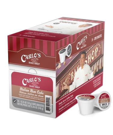 Cake Boss Coffee, Italian Rum Cake, 24 Count (Pack of 1)