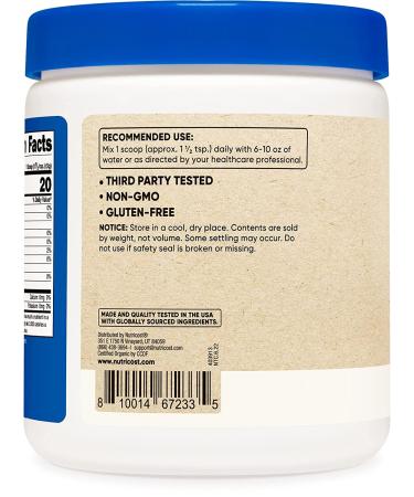 Nutricost Organic Pineapple Powder (8 OZ) - USDA Certified, Freeze Dried, Gluten Free - Buy Online on GoSupps.com