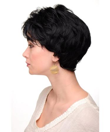 WIG ME UP Cool Short Black Ladies Wig WH9283-1B - Trendy Wild Style for Fashionable Looks - Buy Online on GoSupps.com