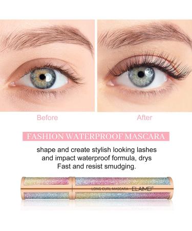 Starry Sky 4D Silk Fiber Waterproof Mascara - Black Volume and Length, Smudge-Proof, Thickening & Lengthening Mascara for All-Day Wear - Buy Online on GoSupps.com