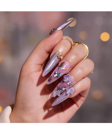 Makartt Holographic Nail Polish Set - 6 Pack Glitter & Metallic Halo Galaxy Varnish Kit - Buy Online on GoSupps.com