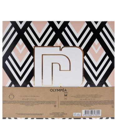 Paco Rabanne Olympea 2.7oz Edp Spray 3.4oz Sensual Body Lotion 2pc Set Women 2count 2.7 Ounce (Pack of 1) - Buy Online on GoSupps.com