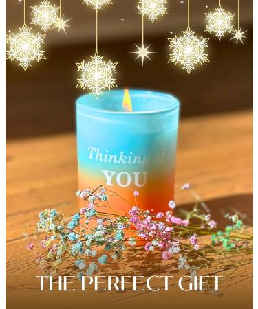 Buy Colortherapy Perfectly Perfumed Candles - Yellow Dark Red Blue & Tangerine | International Shipping Available - Buy Online on GoSupps.com