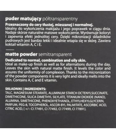 Paese 1A Warm beige SemiTransparent Matte Powder - Buy Online on GoSupps.com