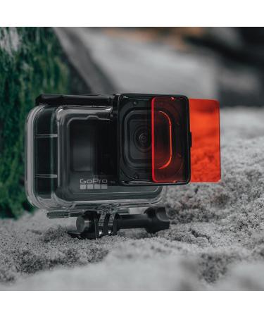 SANDMARC Aqua Dive Filter Pack for GoPro Hero 11, Mini 10 & 9 Black - Red, Magenta, Yellow Filters - Diving, Scuba & Snorkel Accessories - Buy Online on GoSupps.com