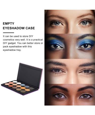 Frcolor Magnetic Makeup Eyeshadow Palette - Large Empty Makeup Storage Box for Eyeshadow Lipstick & Blush - 10.2x18cm - Buy Online on GoSupps.com