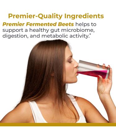 Premier Research Labs Premier Fermented Beets - Beet Root Powder Fermented Organic Fermented Beets for Men & Women Beetroot Nitrates Blood Pressure Support USDA Organic - 6.3 Oz Jar - Buy Online on GoSupps.com