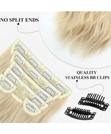 MNMNM 6 Pieces Clip-In Extensions 50 cm Wavy Wavy Hair Extensions Clip-In Hairpiece for Women Synthetic Full Head Hair Extensions with Clips (022D#) - Buy Online on GoSupps.com