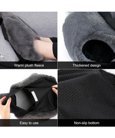 Homealexa 2L Hot Water Bottle with Soft Cover - Premium Natural Rubber, Safe & Durable for Family | Foot Design - Buy Online on GoSupps.com